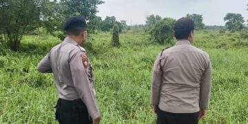 Patroli Cegah Karhutla, Polsek Pangkalan Kerinci Intensifkan Sosialisasi Maklumat Kapolda Riau
