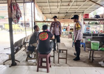 Patroli Dialogis Polsek Pangkalan Lesung Cegah Kriminalitas C3 di Seputaran Wilayah Hukum