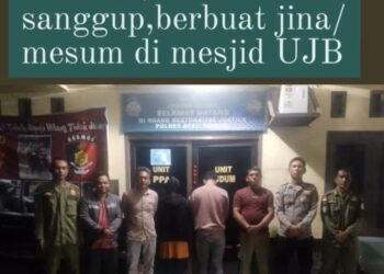Viral Warga Ujung Bawang Ciduk Pasangan Non Mahram Berbuat Mesum 