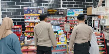 Polsek Pangkalan Kerinci Gelar Patroli Cegah C3, Kawal Situasi Kamtibmas Tetap Kondusif