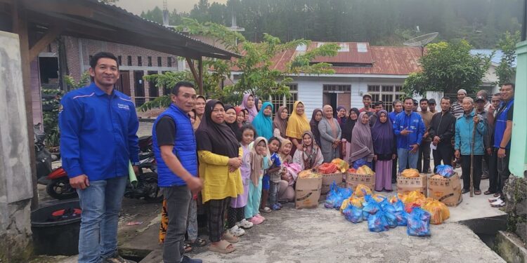 Pasca Bencana, PAN Aceh Tengah Salurkan Bantuan Kepada Masyarakat 