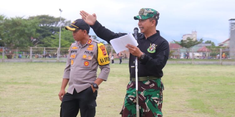 Dandim Pimpin Apel Pengamanan RI 1