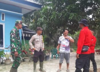 Sinergi TNI–Polri di Langgam: Polsek dan Koramil 09 Perkuat Silaturahmi di Segati