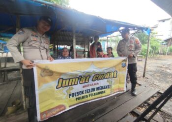 Polsek Teluk Meranti Gelar “Jum’at Curhat” untuk Tertibkan Remaja Ugal-Ugalan