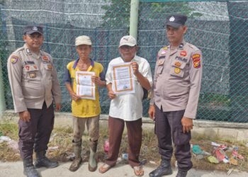 Polsek Kuala Kampar Sosialisasikan Maklumat Kapolda Riau Antisipasi Karhutla