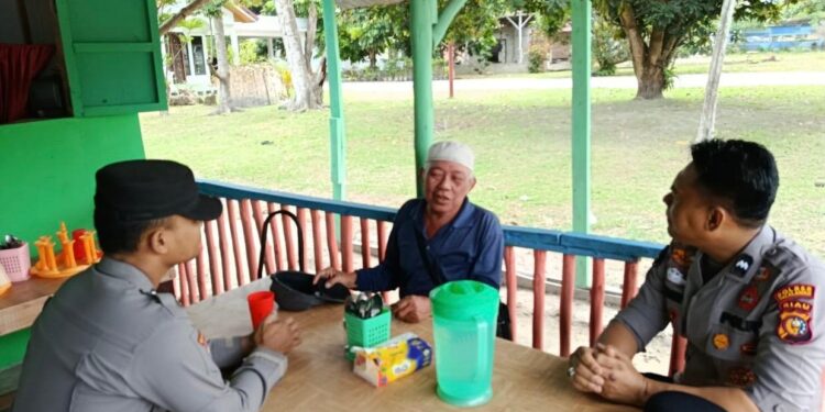 Polisi Sambangi Tokoh Masyarakat untuk Jaga Harkamtibmas
