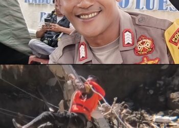 Aksi Heroik Bripka TM. Saputra Evakuasi Masyarakat 