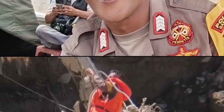 Aksi Heroik Bripka TM. Saputra Evakuasi Masyarakat