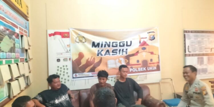 Polsek Ukui Gelar Minggu Kasih, Warga Sampaikan Keluhan soal Karhutla hingga Remaja Nongkrong