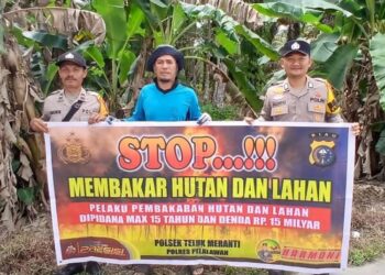 Sosialisasi Maklumat Kapolda Riau untuk Cegah Karhutla