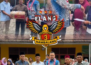 Ketua DPP Elang 3 Hambalang Pebriyan Winaldi Rawat Harapan Santri MDTA Fasilitas Pendidikan Agama Desa Koto Perambah