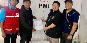 PMI Bener Meriah Serahkan Bantuan 93 Kantong Darah Ke Rumah Sakit Munyang Kute