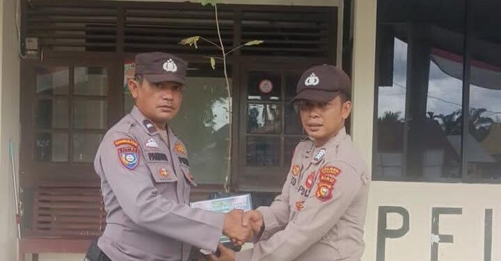Polres Pelalawan Bagikan Bibit Pohon Buah kepada Personel yang Berulang Tahun