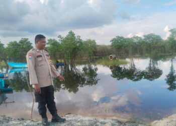 Banjir di Kelurahan Kerumutan Terpantau Normal, Warga Belum Mengungsi