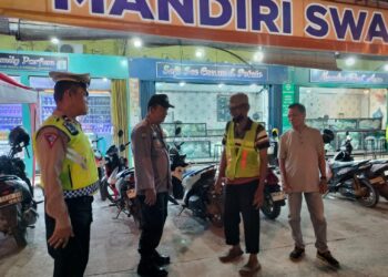 Cegah Kejahatan C3, Polsek Pangkalan Kerinci Gelar Patroli Malam dan Cooling System