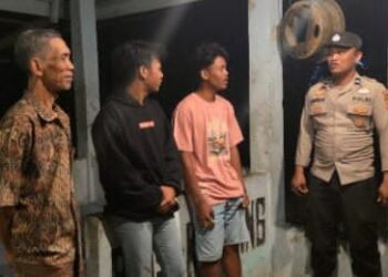 Perkuat Harkamtibmas, Polsek Langgam Cek Pos Kamling