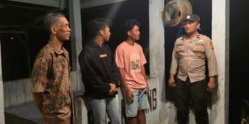 Perkuat Harkamtibmas, Polsek Langgam Cek Pos Kamling