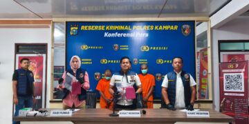 Satreskrim Ekpos Dua Kasus Menonjol, Tunjukkan Komitmen Dalam Pemberatan Kriminalitas di Kampar!