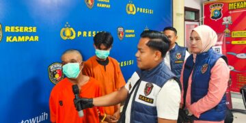 Satreskrim Ekpos Dua Kasus Menonjol, Tunjukkan Komitmen Dalam Pemberatan Kriminalitas di Kampar!