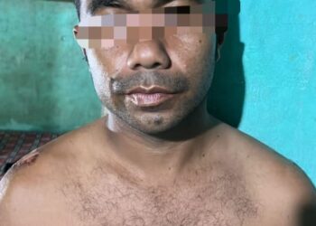 Polsek Kampar Tangkap Pelaku Bakar Rumah Mantan Istri di Desa Penyasawan