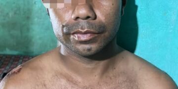 Polsek Kampar Tangkap Pelaku Bakar Rumah Mantan Istri di Desa Penyasawan