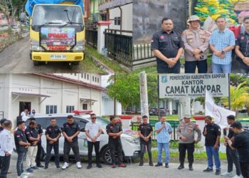 Aksi Cepat IPDAKK, Kapolsek Kampar Apresiasi Bantuan Untuk Korban Bencana Aceh Tamiang
