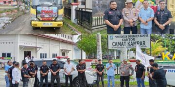 Aksi Cepat IPDAKK, Kapolsek Kampar Apresiasi Bantuan Untuk Korban Bencana Aceh Tamiang