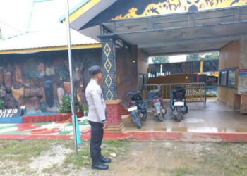 Polsek Langgam Patroli Danau Tajwid, Antisipasi C3 Selama Libur Natal dan Tahun Baru