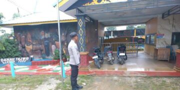 Polsek Langgam Patroli Danau Tajwid, Antisipasi C3 Selama Libur Natal dan Tahun Baru