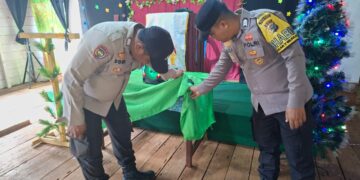 Polsek Kuala Kampar Amankan Ibadah Natal 2025 di Tiga Gereja, Situasi Tetap Kondusif