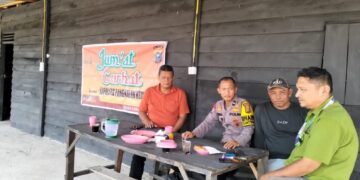 Dialog Jumat Curhat, Polisi Serap Aspirasi Warga Pangkalan Kerinci Barat
