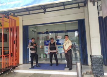 Polsek Ukui Patroli Obvit, Antisipasi Kejahatan C3 di Tempat Keramaian