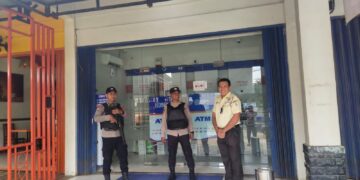 Polsek Ukui Patroli Obvit, Antisipasi Kejahatan C3 di Tempat Keramaian