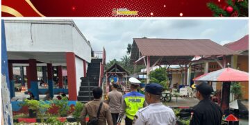 Pos Pam Nilam Sari Ukui Patroli Objek Wisata Selama Operasi Lilin 2025