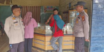 Polsek Kuala Kampar Gelar Patroli KRYD, Cegah Kejahatan di Tempat Keramaian