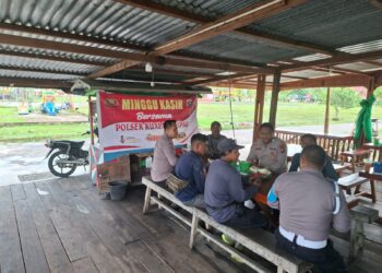 Polsek Kuala Kampar Gelar Minggu Kasih, Warga Keluhkan Hoaks hingga Anjing Liar