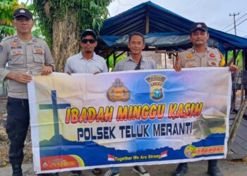 Polsek Teluk Meranti Gelar Minggu Kasih, Warga Keluhkan Remaja Nongkrong hingga Larut Malam