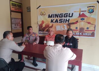 Polsek Ukui Gelar Kegiatan Minggu Kasih dalam Rangka Nataru 2025