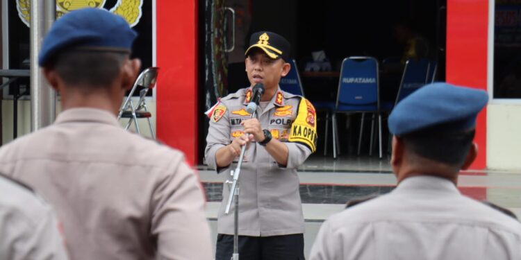 Kapolres Aceh Tengah Sambut 100 Personel BKO Brimob, Perkuat Pemulihan Pasca Bencana