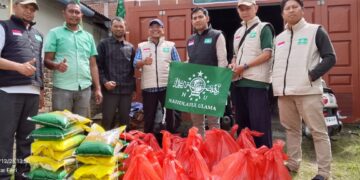 PCNU Aceh Barat Dan Ikatan Santri Meureubo Salurkan Bantuan Sembako Di Aceh Tengah