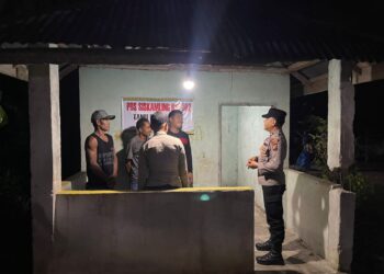 Polisi Cek Pos Kamling di Pangkalan Kuras untuk Perkuat Keamanan Lingkungan