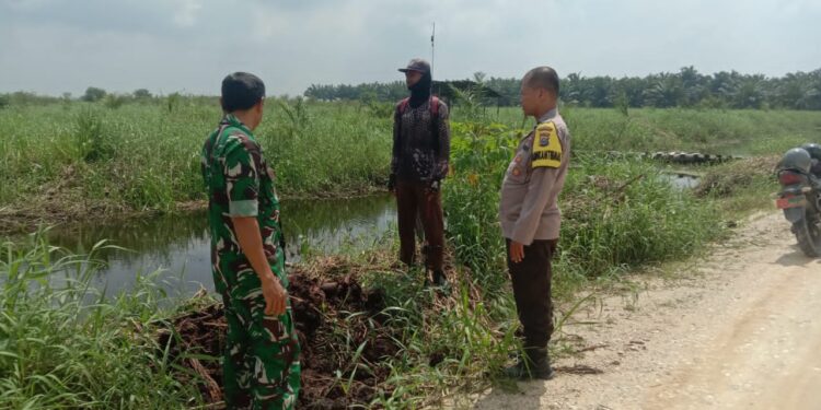 Debit Air di Desa Rantau Baru Menurun, Akses Jalan Tetap Aman