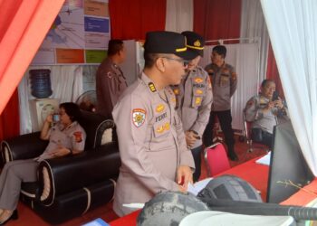 Tim Wasops Polda Riau Cek Pos PAM Yan Cerano Ops Lilin Lancang Kuning 2025