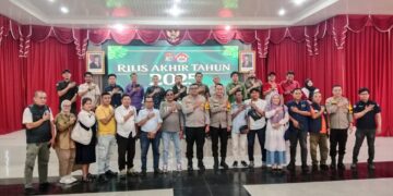 Rilis Akhir Tahun 2025: Tingkat Kriminalitas di Kampar Menurun, Penyelesaian Kasus Meningkat Tajam