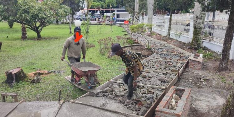 Masih Adakah Empati Bencana, Jogging Trek Pendopo Tetap Dikerjakan