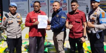 Rutan Takengon Terima Bantuan Beras 1 Ton Dari Polres Aceh Tengah