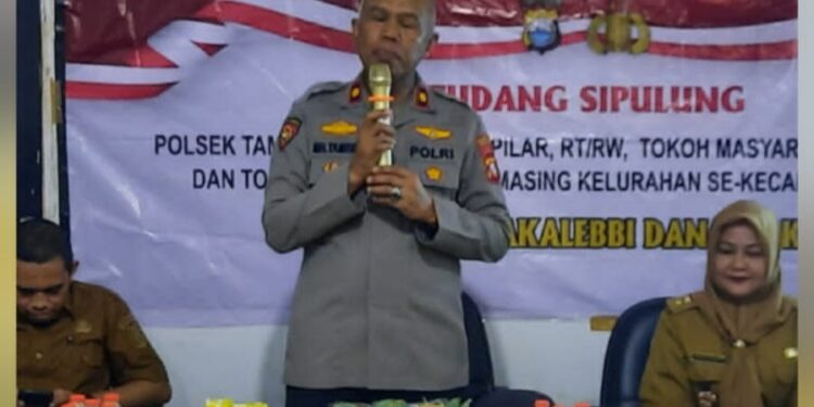 Kapolsek Tamalate Kompol H. Muh. Thamri Sambangi Kantor Lurah Bongaya, Ini Tujuannya