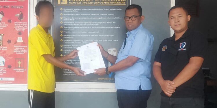 Rutan Takengon Laksanakan Penyerahan Remisi Khusus Natal Tahun 2025