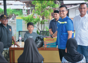 Walikota Turun Langsung Untuk Serahkan Bantuan Anak Yatim di Sejumlah Gampong