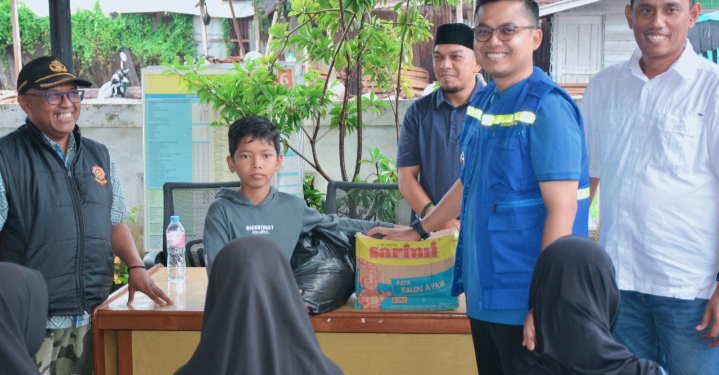 Walikota Turun Langsung Untuk Serahkan Bantuan Anak Yatim di Sejumlah Gampong